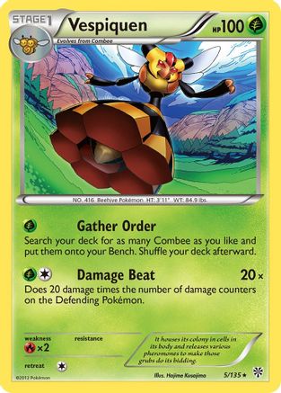 Vespiquen (5/135) [Plasma Storm] - Rare