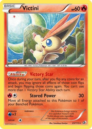 Victini (23/113) [Legendary Treasures] Holofoil - Holo Rare