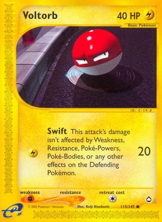 Voltorb (115/147) [Aquapolis] - Common