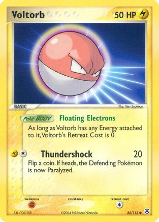 Voltorb (85/112) [FireRed & LeafGreen] Reverse Holofoil - Common