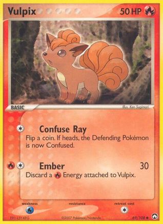 Vulpix (069/108) [Power Keepers] Reverse Holofoil - Common