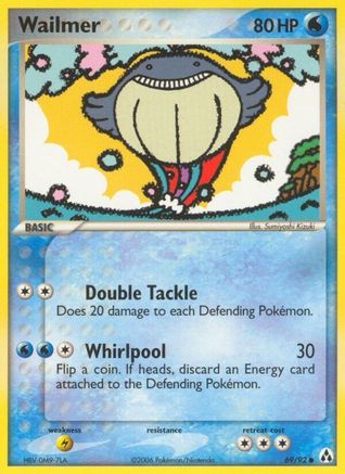 Wailmer (069/92) [Legend Maker] Reverse Holofoil - Common
