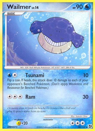Wailmer (58/106) [Great Encounters] - Uncommon