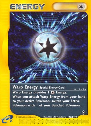 Warp Energy (147/147) [Aquapolis] - Uncommon