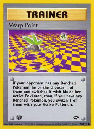 Warp Point (126/132) [Gym Challenge] 1st Edition - Common