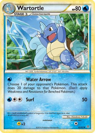 Wartortle (042/95) [Unleashed] - Uncommon