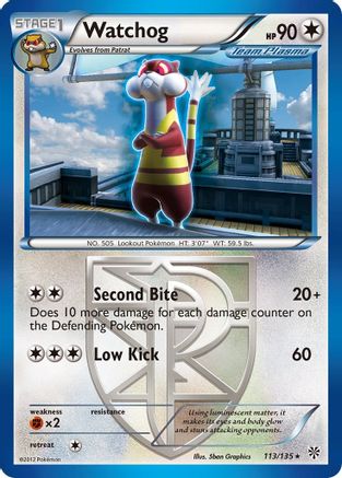 Watchog (Team Plasma) (113/135) [Plasma Storm] - Rare
