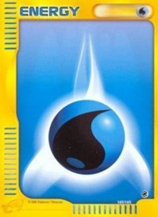 Water Energy (165/165) [Expedition] Reverse Holofoil - Common