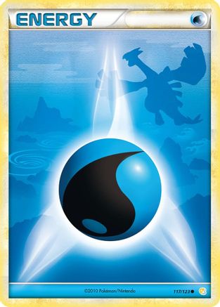 Water Energy (117/123) [HeartGold SoulSilver] - Common