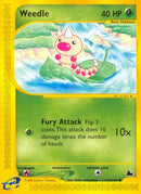 Weedle (114/144) [Skyridge] Reverse Holofoil - Common