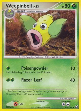 Weepinbell (127/146) [Legends Awakened] - Common