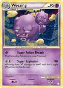 Weezing (034/123) [HeartGold SoulSilver] - Rare