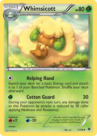 Whimsicott (11/98) [Emerging Powers] - Uncommon