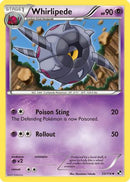 Whirlipede (53/114) [Black and White] Reverse Holofoil - Uncommon