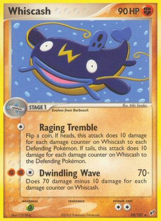 Whiscash (28/107) [Deoxys] - Rare
