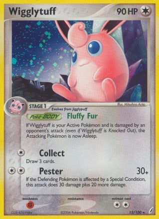 Wigglytuff (013/100) [Crystal Guardians] Holofoil - Holo Rare