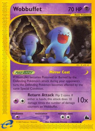 Wobbuffet (45/144) [Skyridge] Reverse Holofoil - Uncommon