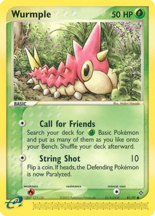 Wurmple (081/97) [Dragon] - Common