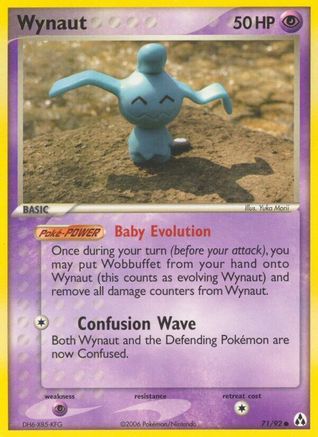 Wynaut (071/92) [Legend Maker] Reverse Holofoil - Common