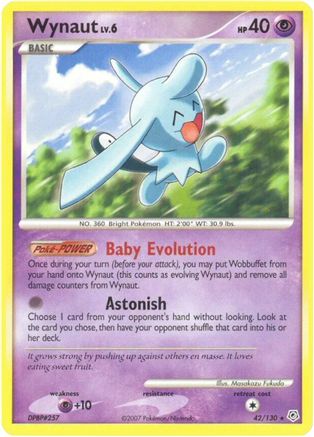 Wynaut (42/130) [Diamond and Pearl] - Rare