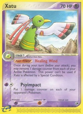 Xatu (55/100) [Sandstorm] Reverse Holofoil - Uncommon