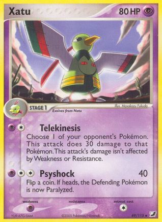 Xatu (49/115) [Unseen Forces] Reverse Holofoil - Uncommon