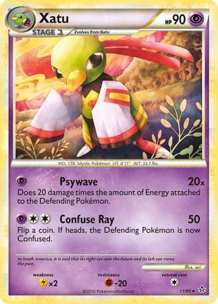 Xatu (11/95) [Unleashed] Holofoil - Holo Rare