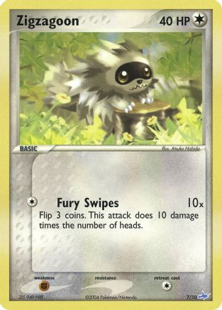Zigzagoon (007/10) [EX Trainer Kit 1 Latias & Latios] - Common