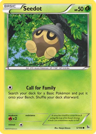 Seedot (005/106) [XY  Flashfire] - Common