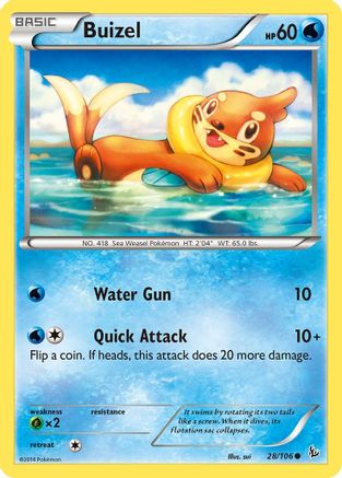 Buizel (028/106) [XY  Flashfire] - Common