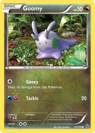Goomy (072/106) [XY  Flashfire] Reverse Holofoil - Common