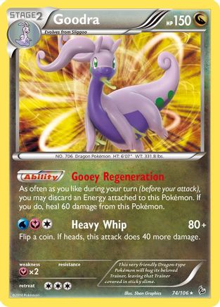 Goodra (074/106) [XY  Flashfire] Holofoil - Holo Rare