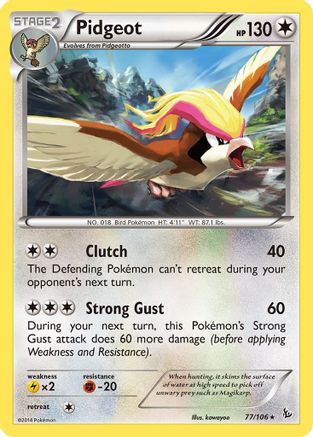 Pidgeot (077/106) [XY  Flashfire] - Rare