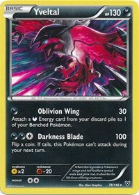 Yveltal - 78/146 (Cracked Ice Holo) [PR - 078]