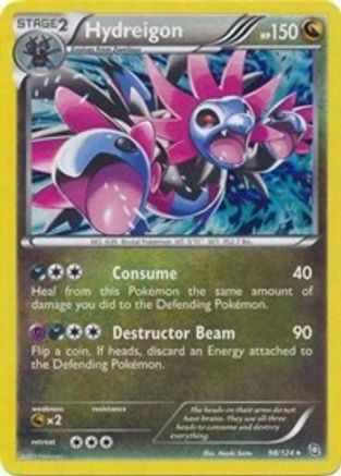 Hydreigon (Cracked Ice Holo) (98/124) [Deck Exclusives] Holofoil - Holo Rare