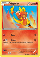 Magmar (010/111) [XY  Furious Fists] Reverse Holofoil - Common