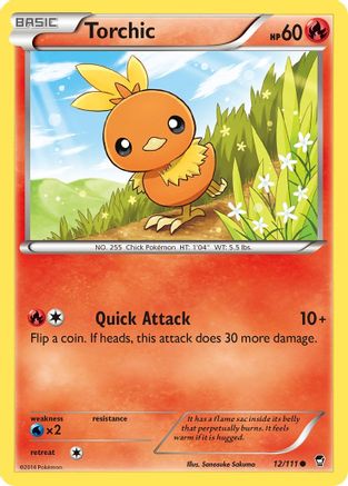 Torchic (012/111) [XY  Furious Fists] - Common