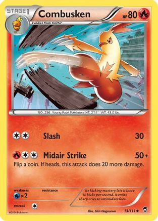 Combusken (013/111) [XY  Furious Fists] - Uncommon