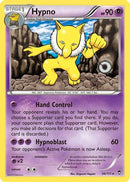 Hypno (036/111) [XY  Furious Fists] Reverse Holofoil - Rare