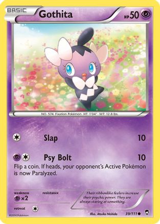 Gothita (039/111) [XY  Furious Fists] - Common