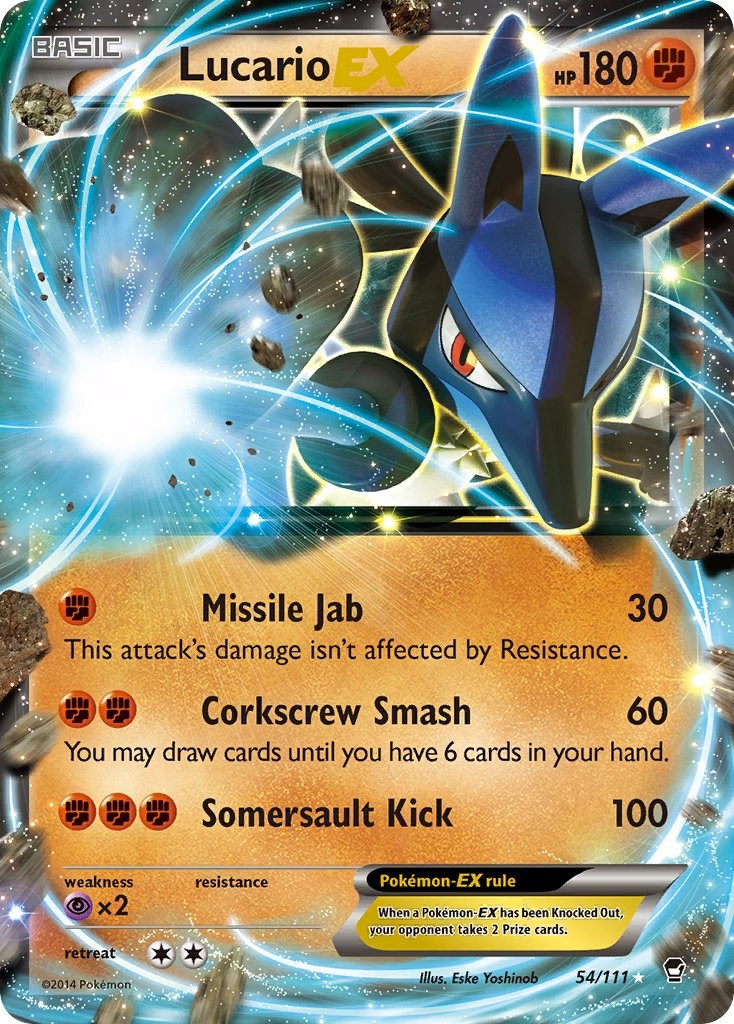 Lucario EX [FFI - 54/111]