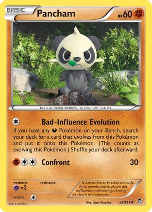 Pancham (059/111) [XY  Furious Fists] - Uncommon