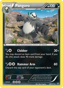 Pangoro (068/111) [XY  Furious Fists] Reverse Holofoil - Rare