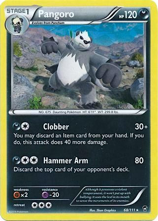 Pangoro - 68/111 (Cracked Ice Holo) [PR - 068/111]