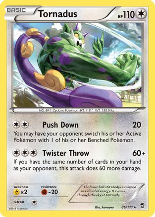 Tornadus (086/111) [XY  Furious Fists] - Rare