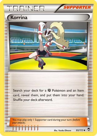 Korrina (095/111) [XY  Furious Fists] - Uncommon
