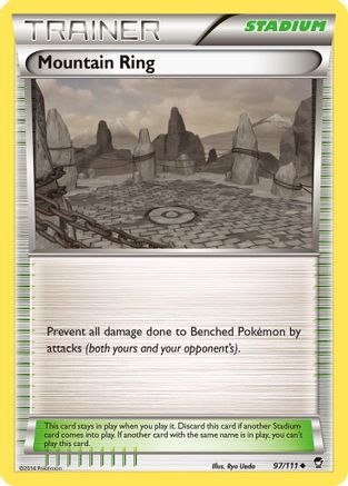 Mountain Ring (097/111) [XY  Furious Fists] - Uncommon