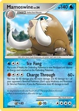 Mamoswine (DP Legends Awakened) (9/146) [Deck Exclusives] - Rare