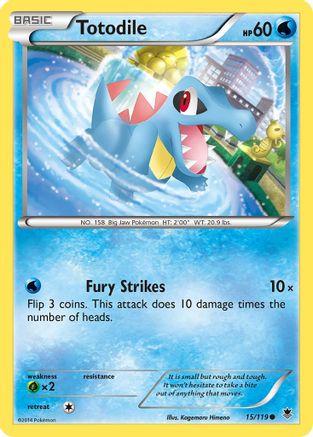 Totodile (015/119) [XY  Phantom Forces] - Common