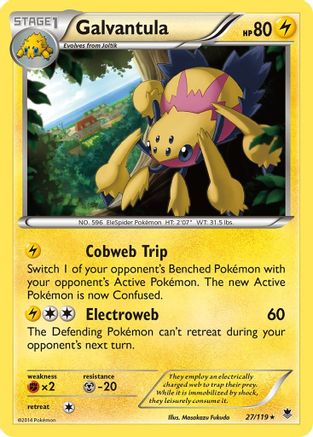 Galvantula (27/119) [XY  Phantom Forces] - Rare